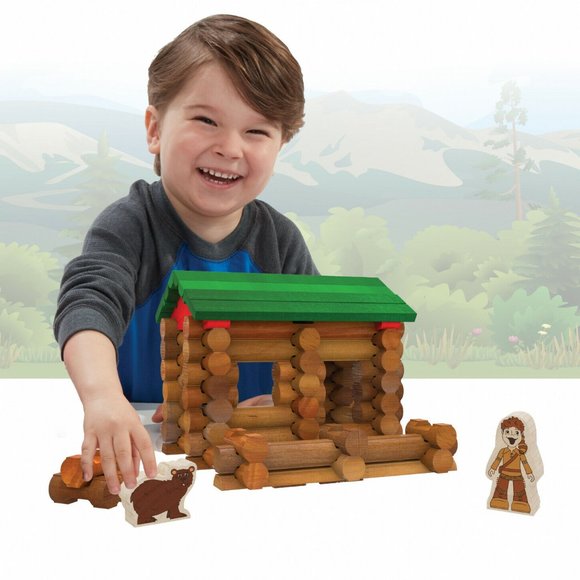 Lincoln Logs Other - Lincoln Logs American Legends Davy Crockett 65pcs